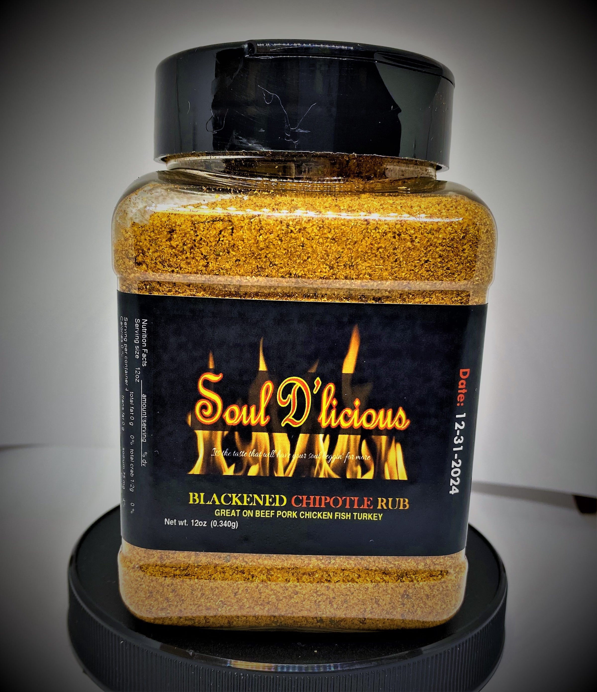 Soul D'licious Blackened Seasoning